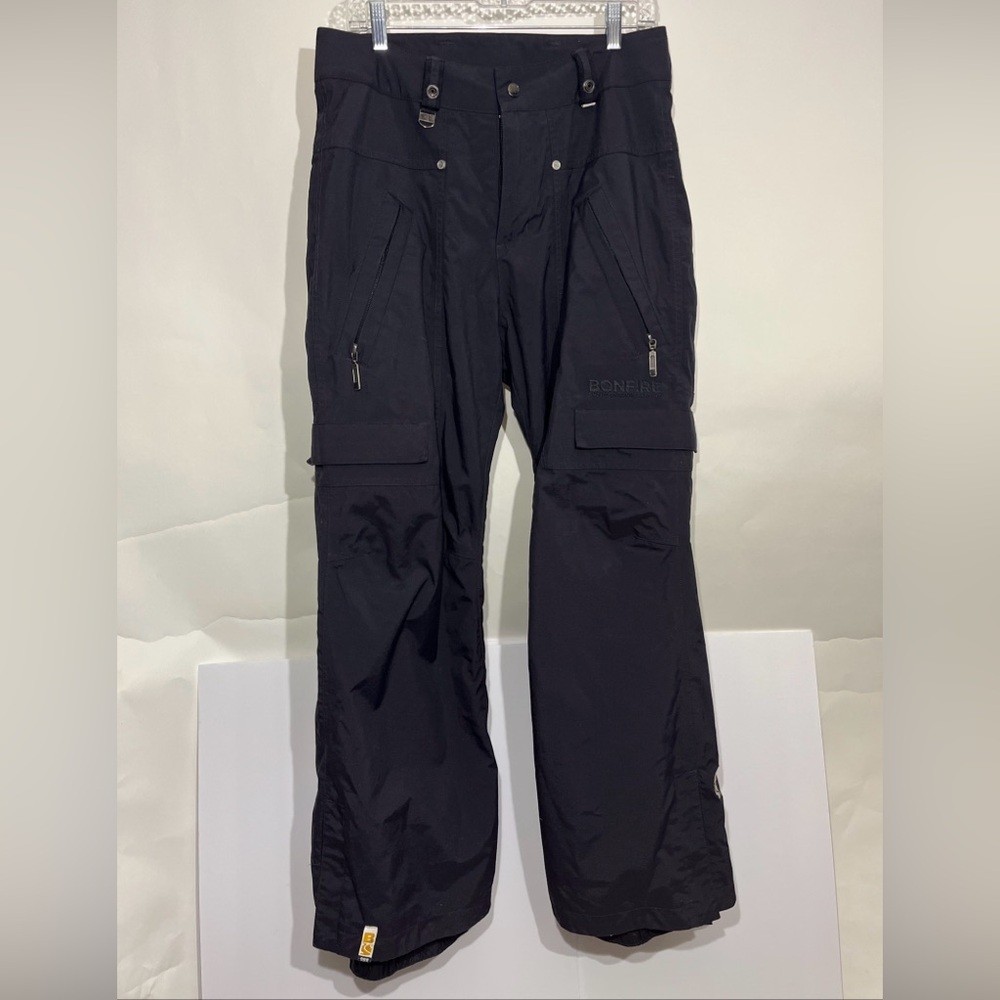 Bonfire Men's Small Snowboarding Pants Black Spectral